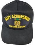 Navy Achievement Professional Achievement HAT - Black - Veteran Owned Business