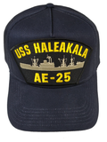 USS Haleakala AE-22 Ship HAT - Navy Blue - Veteran Owned Business