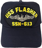 USS FLASHER SSN-613 (Silver Dolphin) HAT