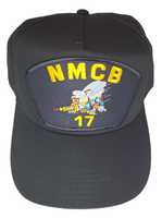 NMCB-17 Seabees Hat - Black Golf - Veteran Owned Business