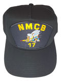 NMCB-17 Seabees Hat - Black Golf - Veteran Owned Business - HATNPATCH