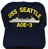 USS SEATTLE AOE-3 HAT