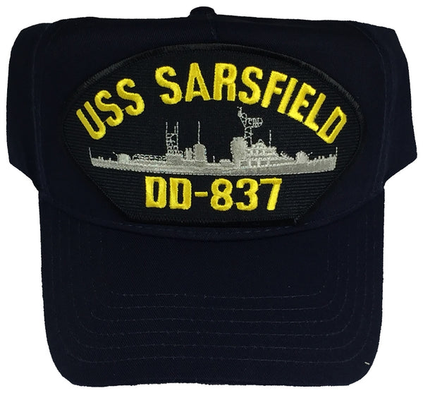 USS SARSFIELD DD-837 Hat - HATNPATCH
