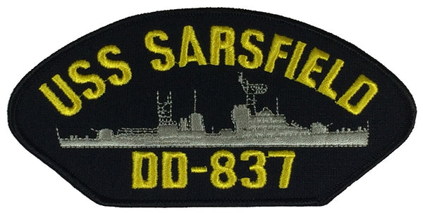 USS SARSFIELD DD-837 PATCH - HATNPATCH