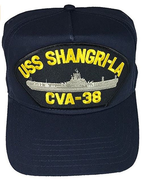 USS SHANGRI-LA CVA-38 HAT - Found per customer request! Ask Us! - HATNPATCH