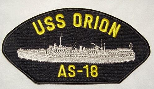 USS Orion AS-18 Patch - HATNPATCH