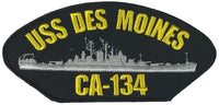 USS DES MOINES CA-134 PATCH - HATNPATCH