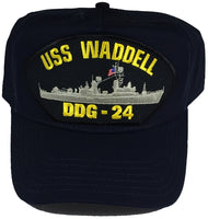 USS WADDELL DDG-24 Hat - HATNPATCH