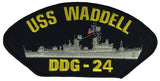 USS WADDELL DDG-24 PATCH - HATNPATCH