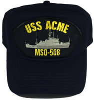 USS ACME MSO-508 Hat - HATNPATCH