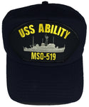 USS ABILITY MSO-519 Hat - HATNPATCH