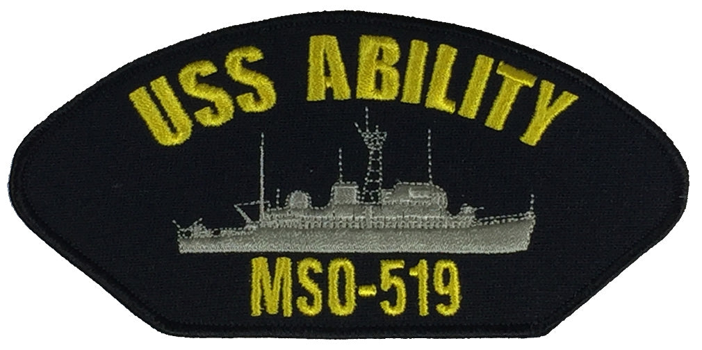 USS ABILITY MSO-519 PATCH | HATNPATCH