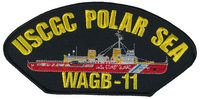 USCGC POLAR SEA WAGB-11 PATCH - Found per customer request! Ask Us! - HATNPATCH