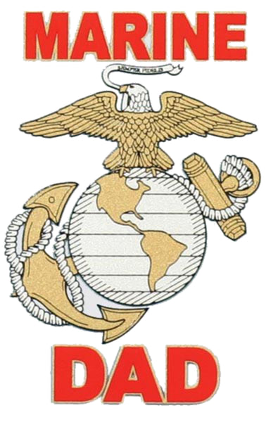 Marine Dad Decal - HATNPATCH