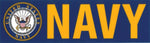 NAVY Crest Bumper Sticker - HATNPATCH