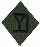 26th Infantry Division OD Subd Army Patch - HATNPATCH