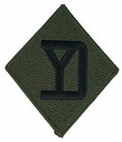 26th Infantry Division OD Subd Army Patch - HATNPATCH