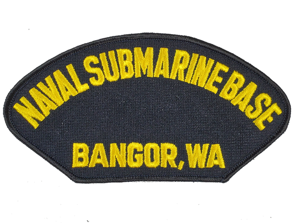 NAVAL SUB BASE BANGOR, WA Patch - HATNPATCH