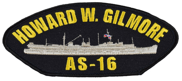 USS Howard W. Gilmore AS-16 Ship Patch - HATNPATCH