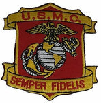 USMC Semper Fidelis Shield Marine Corps Patch - HATNPATCH