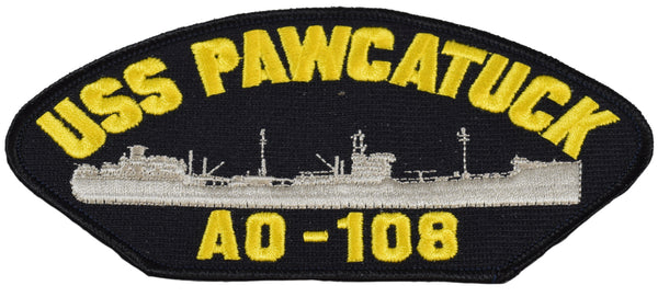 USS PAWCATUCK AO-109 Ship Patch - HATNPATCH