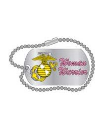 Woman Marine Dog Tag Pin - HATNPATCH