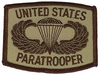 United States Paratrooper Desert Army Patch - HATNPATCH