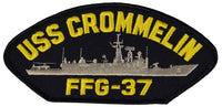 USS CROMMELIN FFG-37 SHIP PATCH - GREAT COLOR - Veteran Owned Business - HATNPATCH