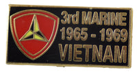 3rd Marine Division Vietnam Hat Pin - HATNPATCH