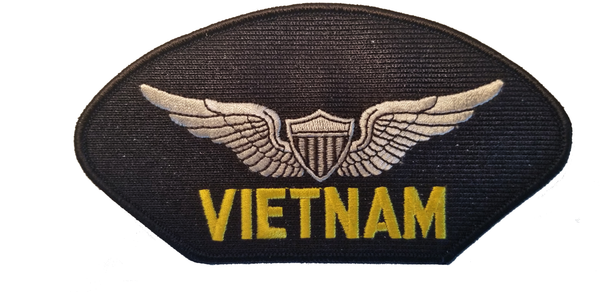 Army Aviator Wings W/Vietnam Patch - Great Color - Veteran Owned Business - HATNPATCH