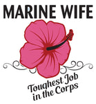 Marine Wife Decal - HATNPATCH
