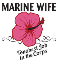 Marine Wife Decal - HATNPATCH
