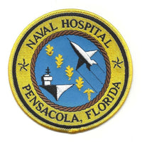 NAVAL HOSPITAL PENSACOLA FL FLORIDA PATCH USN NAVY SAILOR DOC CORPSMAN - HATNPATCH