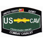 US ARMY COMBAT CAVALRY PATCH CROSSED SABERS DRAGOON RECONNAISSANCE SECURITY - HATNPATCH