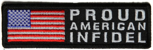 PROUD AMERICAN INFIDEL PATCH - HATNPATCH