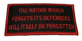 The Nation Which Forgets It's Defenders PATCH - HATNPATCH