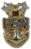 Navy Master Chief Petty Officer MCPO Hat Pin - HATNPATCH