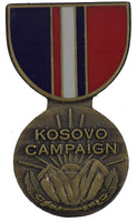 KOSOVO CAMPAIGN HAT PIN - HATNPATCH