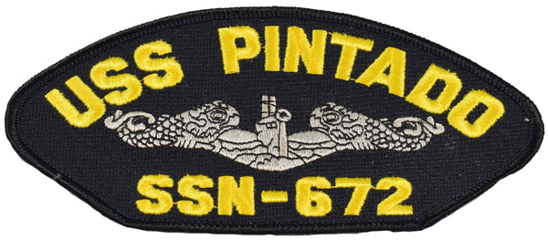 USS Pintado SSN-672 Ship Patch - HATNPATCH