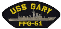 USS GARY FFG-51 SHIP PATCH - GREAT COLOR - Veteran Owned Business - HATNPATCH