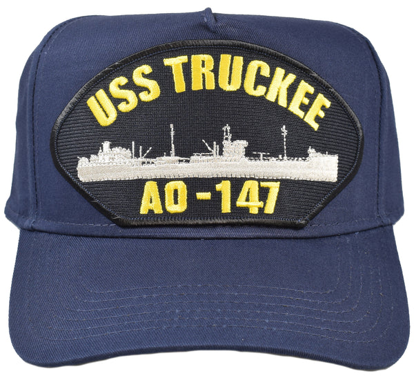 USS Truckee AO-147 Ship HAT - Navy Blue - HATNPATCH
