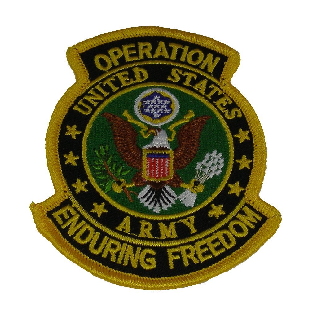 US ARMY OPERATION ENDURING FREEDOM PATCH | HATNPATCH