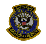 US NAVY OPERATION ENDURING FREEDOM PATCH - HATNPATCH