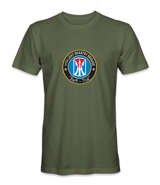 11th Light Infantry Brigade 'Swift - True' T-Shirt - HATNPATCH