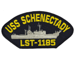 USS Schenectady LST-1185 Ship Patch - Great Color - Veteran Owned Business - HATNPATCH