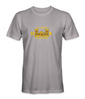 US Army 12B With Engineer Castle T-Shirt (Gold Letters) V2 - HATNPATCH