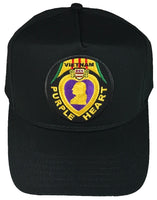 PURPLE HEART VIETNAM VETERAN HAT - HATNPATCH