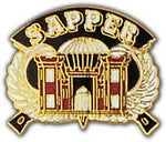 ENGINEER SAPPER HAT PIN - HATNPATCH