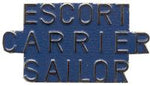 ESCORT CARRIER SAILOR HAT PIN - HATNPATCH