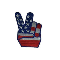 USA FLAG PEACE PATCH - HATNPATCH